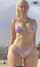 blonde bikini thick
