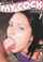 brunette blowjob facial