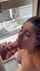 brunette blowjob window