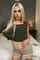 blonde glasses hot