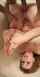 pussy legs up feet