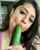 brunette blowjob cucumber
