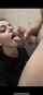 brunette amateur facial