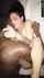 brunette kissing hard sex