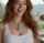 redhead long hair cute