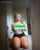 blonde shorts thick