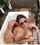 bathtub red bikini sunglass