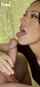 brunette pirced blowjob