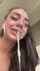amateur spit wet
