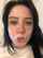 dark hair black hair green eyes