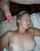 blonde wife facial