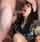 asian deepthroat brunette