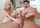 blond handjob cum