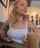 blond public flashing