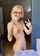 selfie nerdy blonde