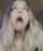 tongue out ahegao blonde