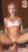 blonde reverse cowgirl