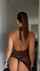 model brunette dress
