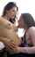 lesbian brunette horny