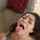brunette facial hard