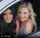 threesome red dress car