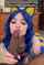 blue hair bbc sucking dick