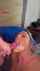 blowjob facial blonde