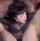 amateur goth dark hair