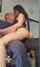amateur curly hair lap dance
