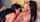 lesbian brunette licking