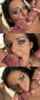 double blow job dark hair frottage