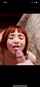 redhair facial blowjob