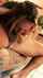 blonde deepthroat blowjob