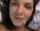 brunette cum face cute eyes