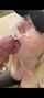 hat blowjob blonde