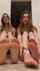 brunette blonde feet