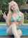 model bikini blonde