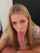 blonde blowjob pov