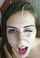 facial brunette hot