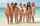 group outdoor beach