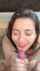 facial brunette cumshot
