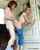 clothed standing sex blonde
