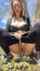 camgirl pee brunette