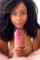 ebony curly hair handjob