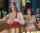 brazzers brunette red dress