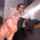 black socks babe kitchen