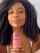 blowjob ebony curly hair