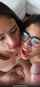latina threesome facial
