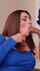 brunette blowjob bombshell