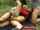 blonde double peneration outdoor